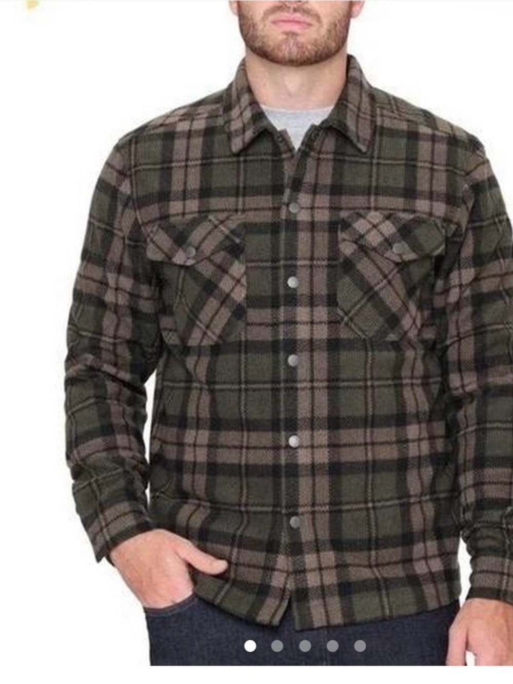 NWT BC Heritage Waffled Flannel XXL snap down outdoor,shaket,gorpcore,lumberjack
